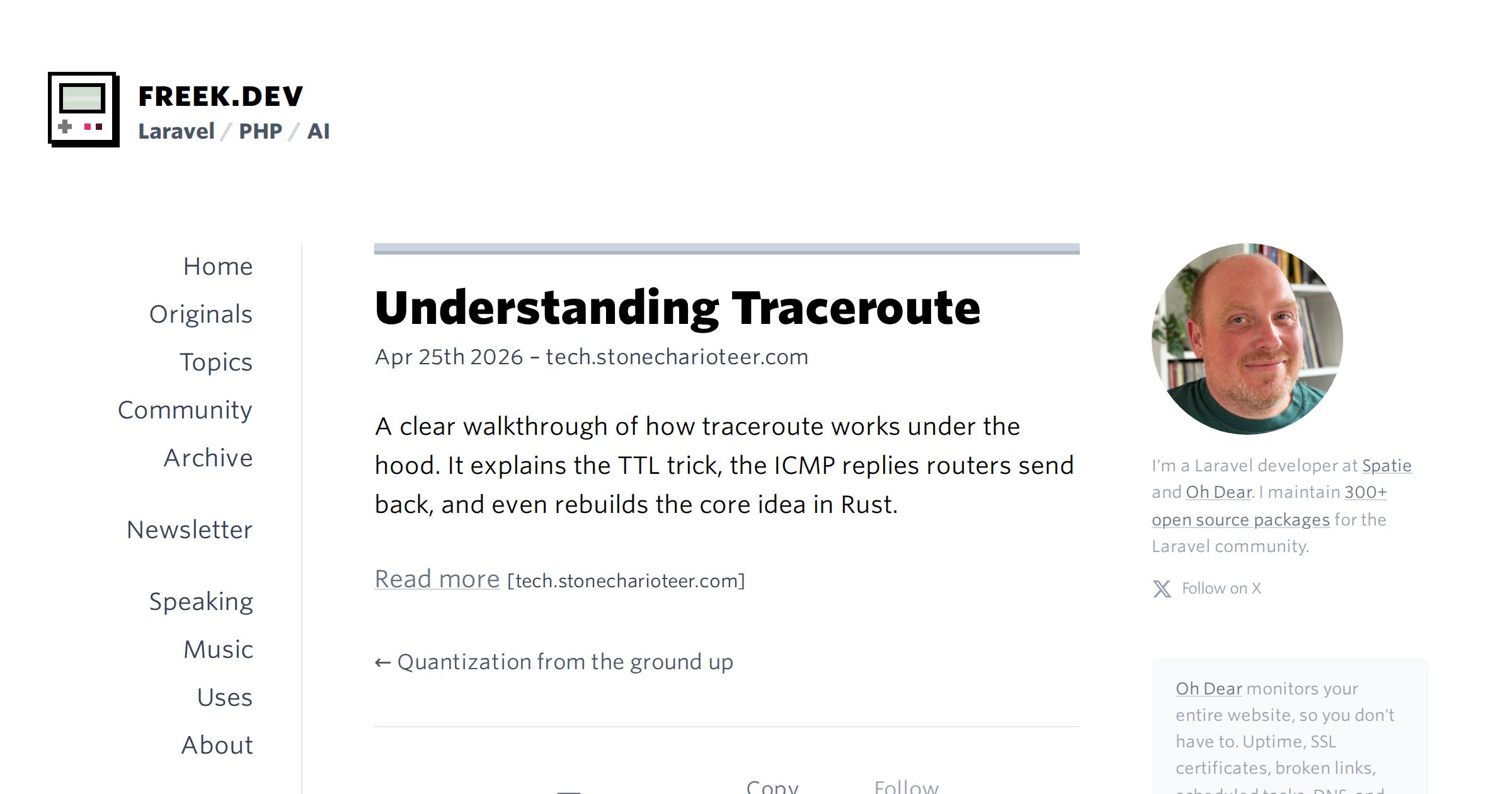 Understanding Traceroute