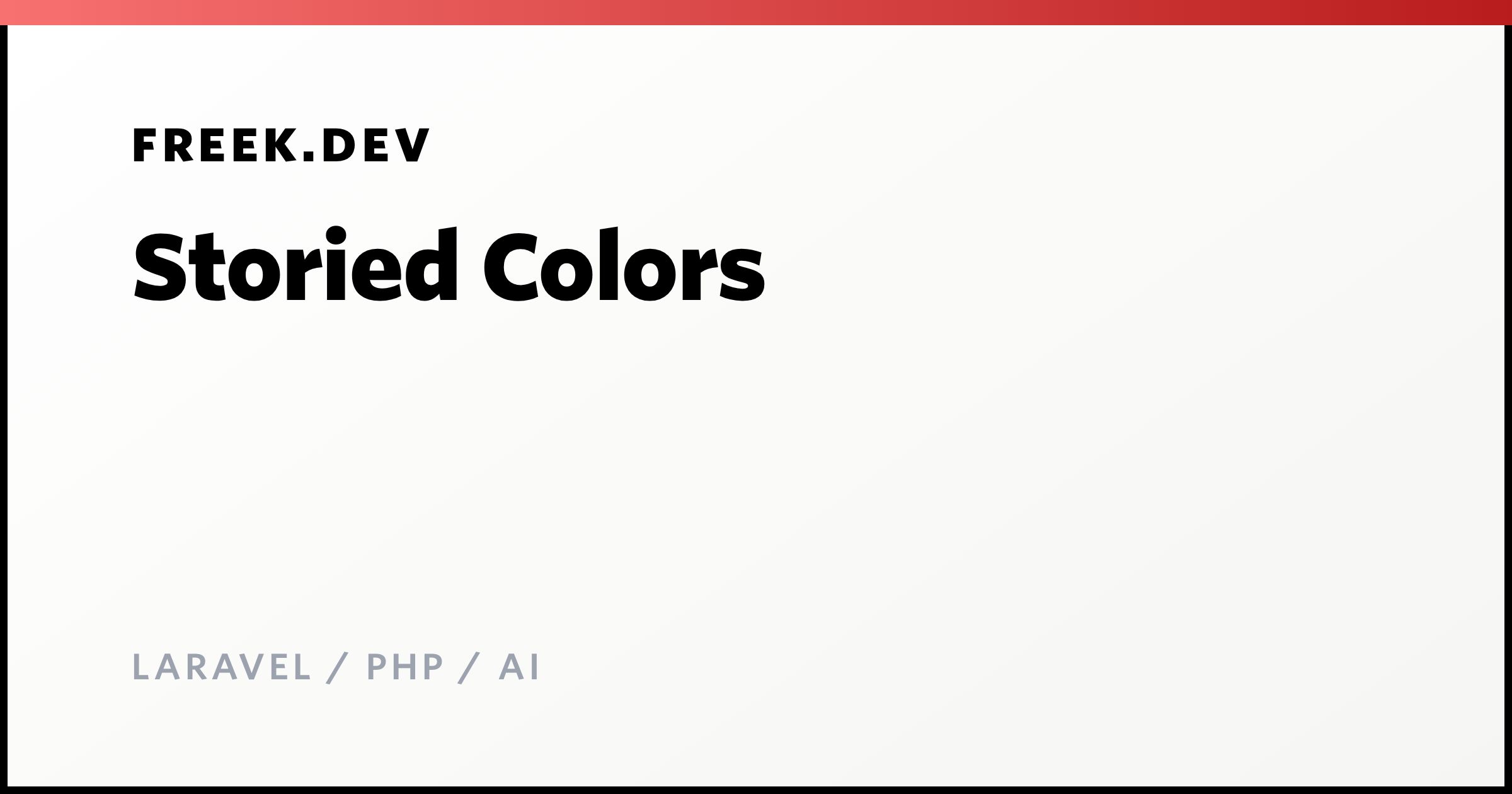 Storied Colors