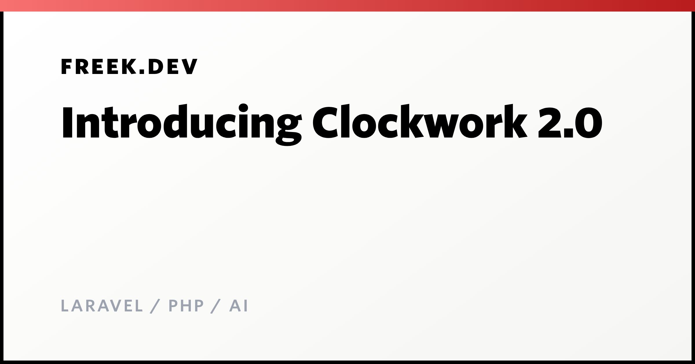 Introducing Clockwork 2.0 - Freek Van der Herten's blog on Laravel, PHP ...