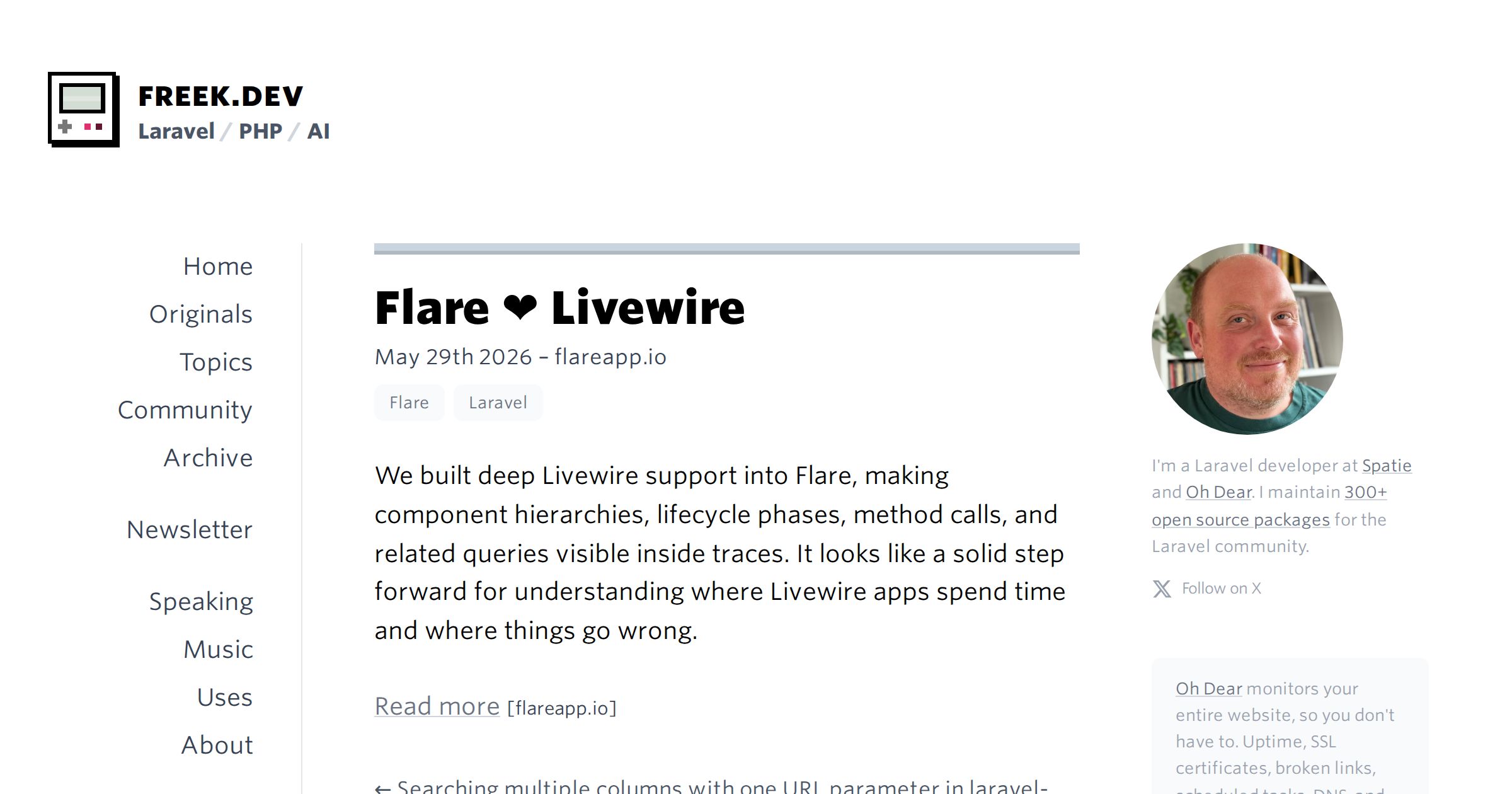 Flare ❤️ Livewire