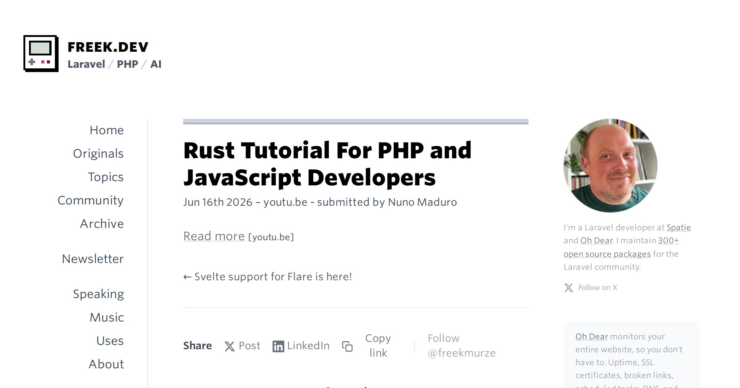 Rust Tutorial For PHP and JavaScript Developers