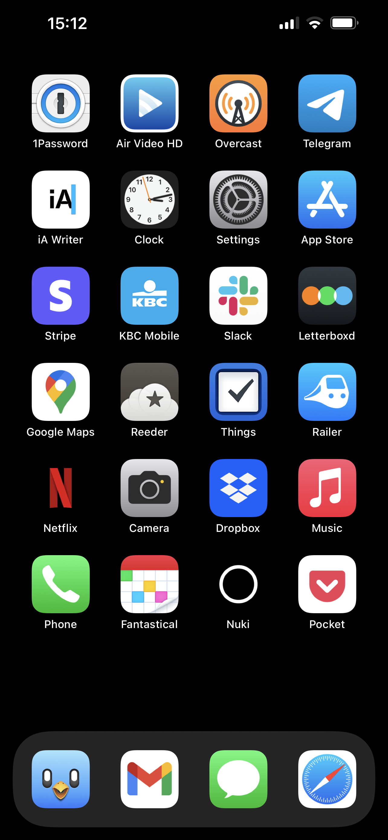 Homescreen